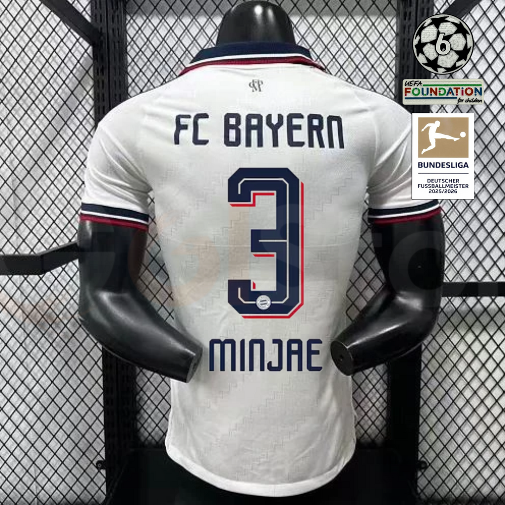Bayern Munich 2026–2027 Away Player Jersey – Minjae #3
