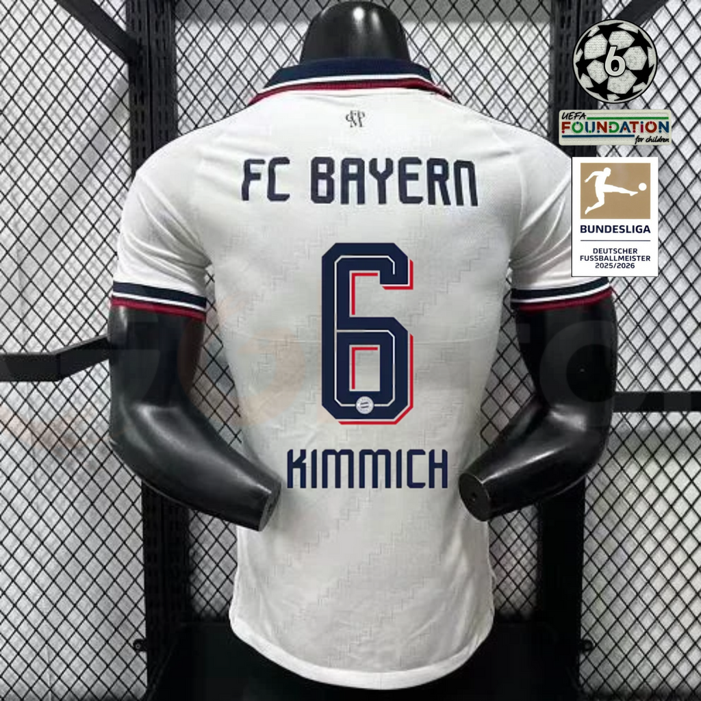 Bayern Munich 2026–2027 Away Player Jersey – Kimmich #6