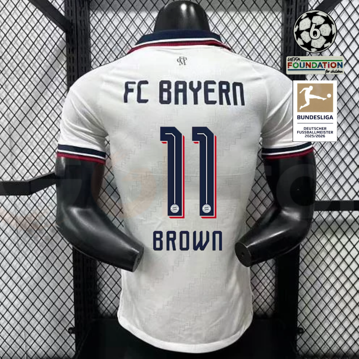 Bayern Munich 2026–2027 Away Player Jersey – Brown #11