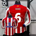 Atlético Madrid 2026–2027 Home Long-Sleeve Jersey – Koke #6