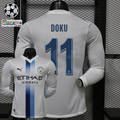 Manchester City 2026–2027 Away Long-Sleeve Player Jersey – Doku #11