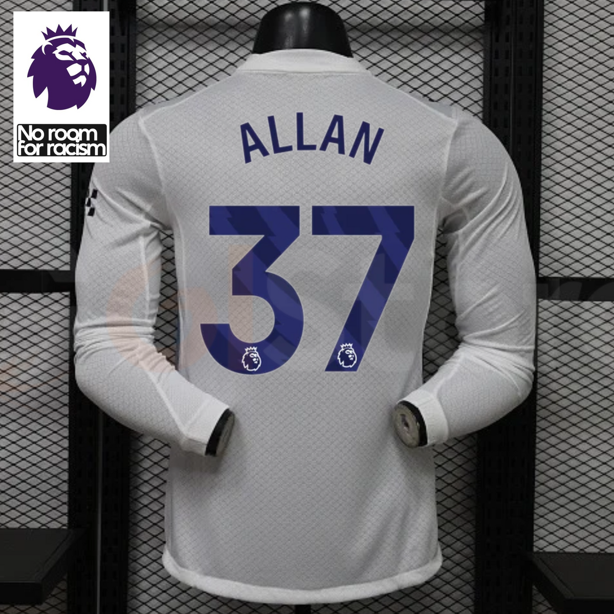 Manchester City 2026–2027 Away Long-Sleeve Player Jersey – Allan #37 Premier League