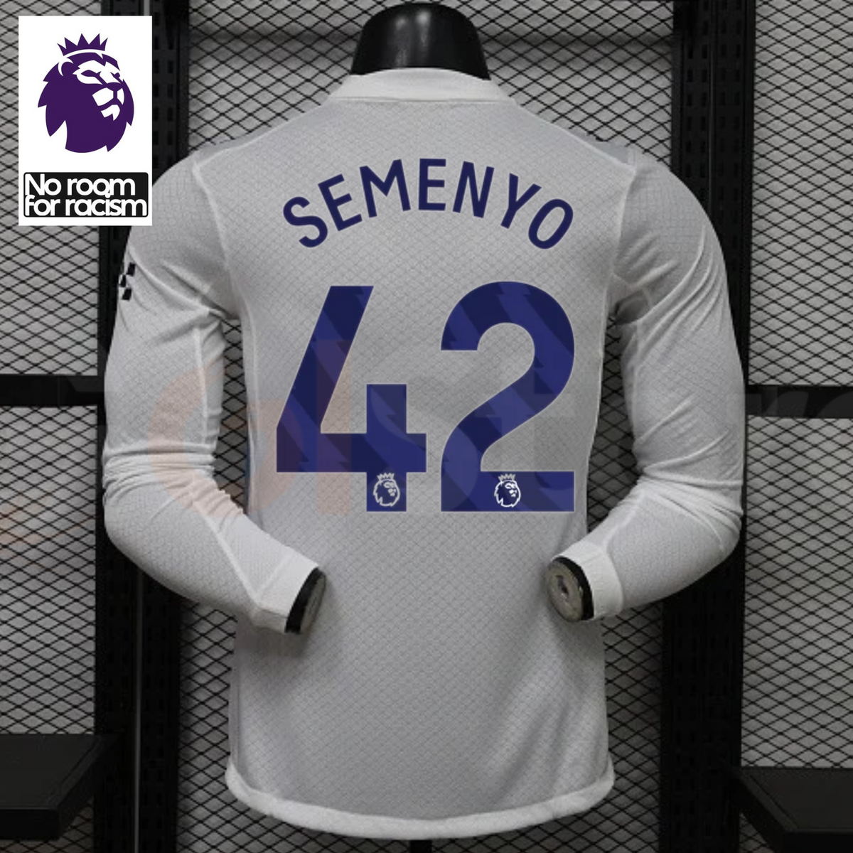 Manchester City 2026–2027 Away Long-Sleeve Player Jersey – Semenyo #42 Premier League