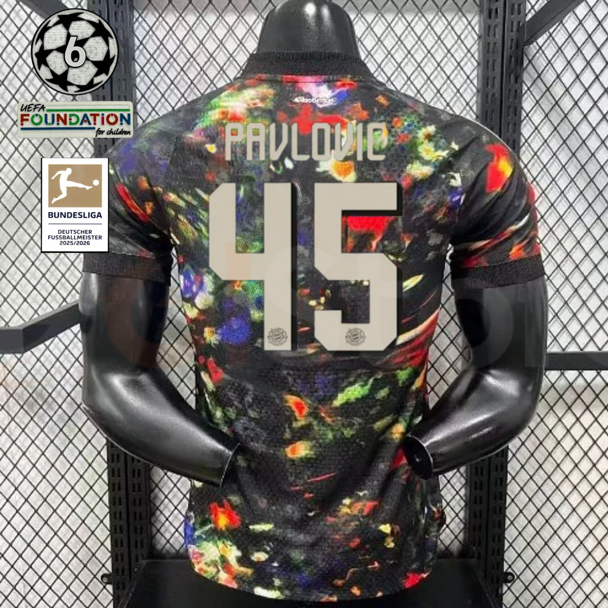 Bayern Munich 2026–2027 Festival Player Jersey – Pavlović #45