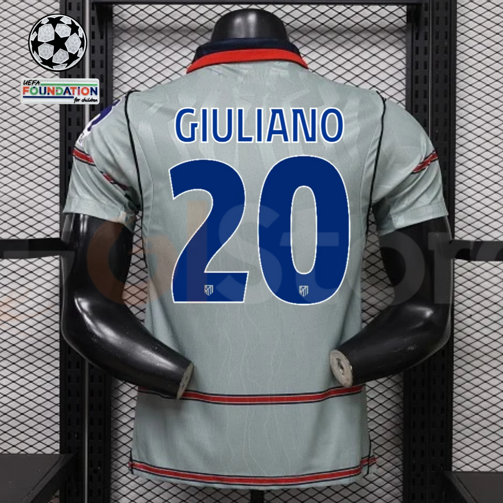 Atlético Madrid 2026–2027 Third Player Jersey – Giuliano #20