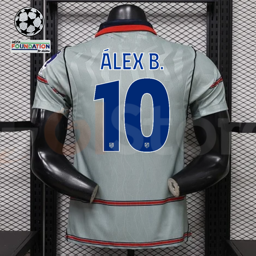 Atlético Madrid 2026–2027 Third Player Jersey – Alex B. #10