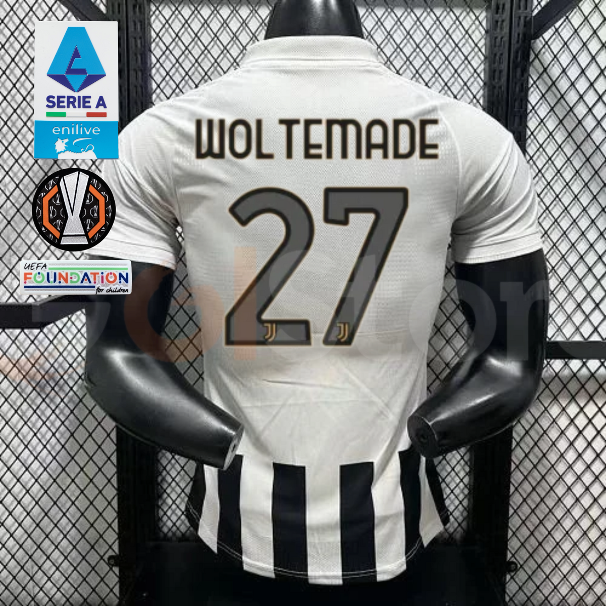 Juventus 2026-2027 Home Player Jersey – Woltemade #27