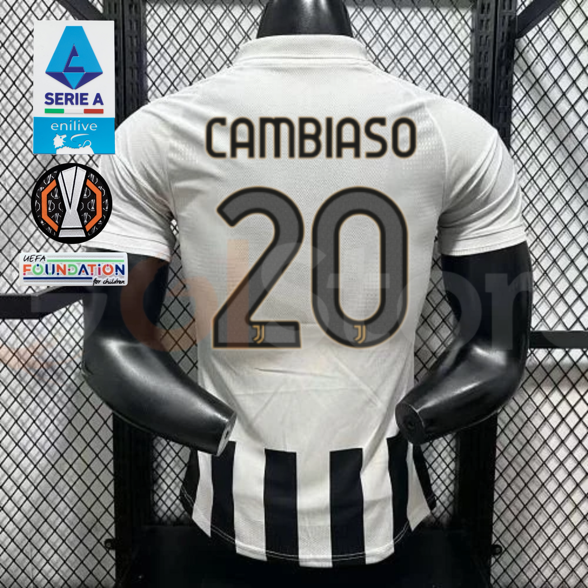Juventus 2026-2027 Home Player Jersey – Cambiaso #20