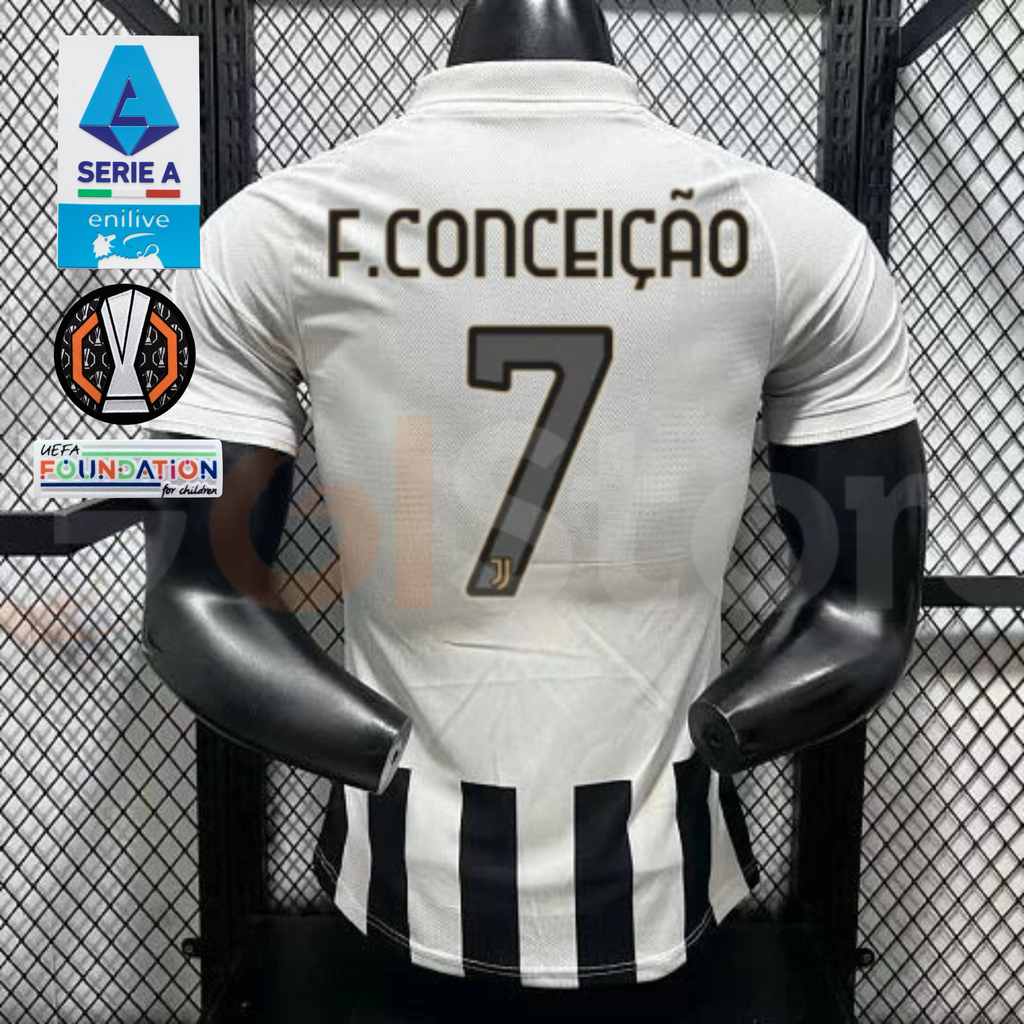 Juventus 2026-2027 Home Player Jersey – F. Conceição #7