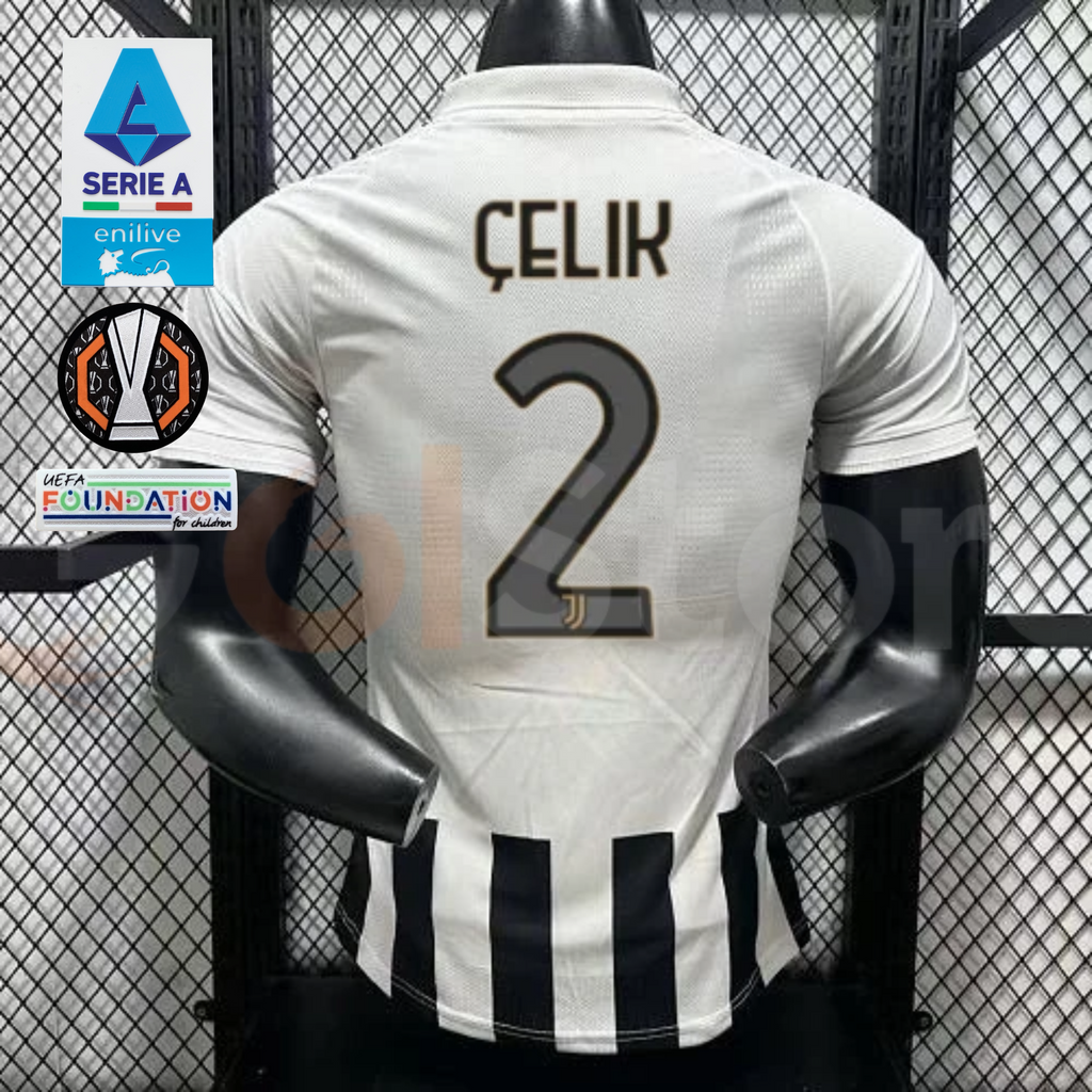 Juventus 2026-2027 Home Player Jersey – Çelik #2
