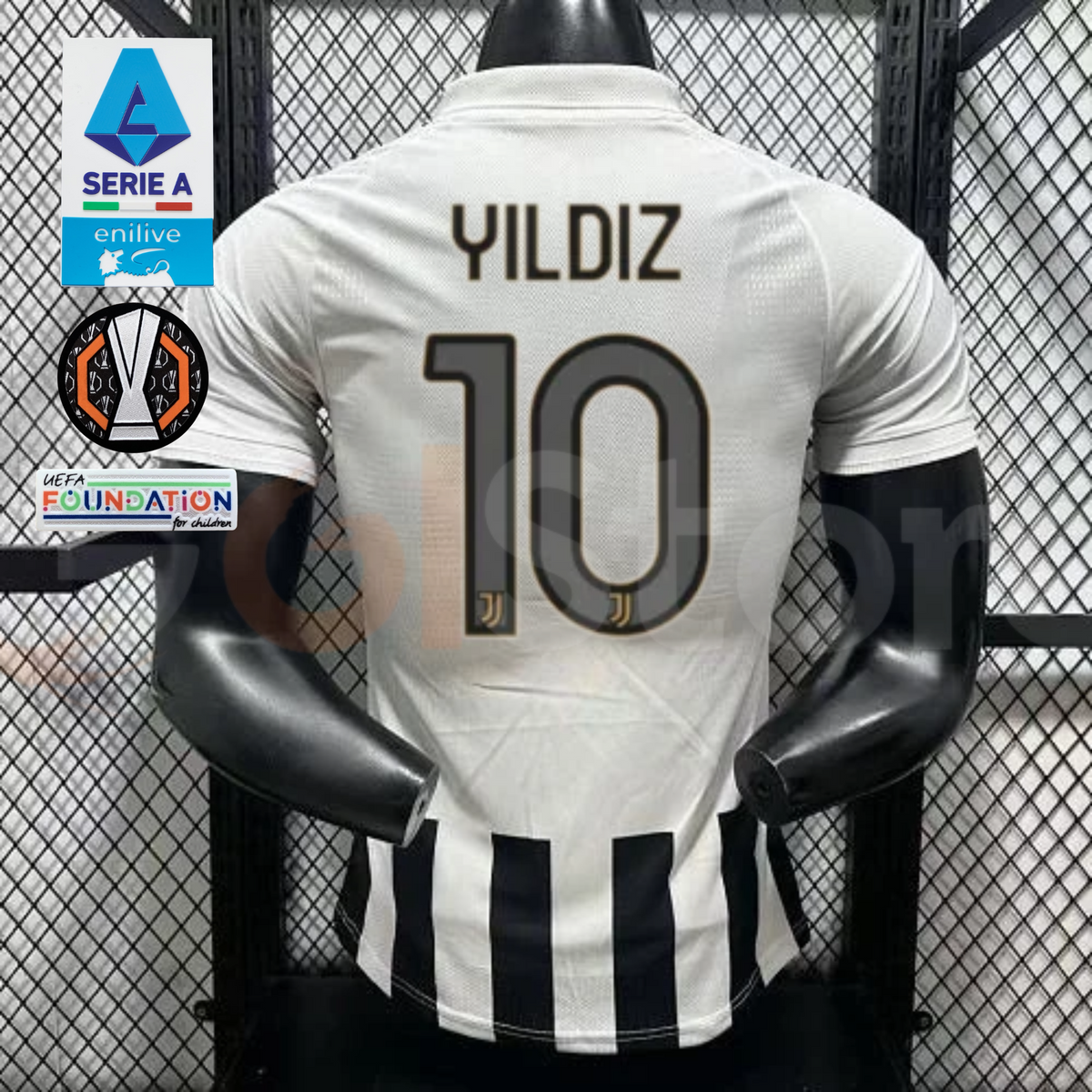 Juventus 2026-2027 Home Player Jersey – Kenan Yıldız #10