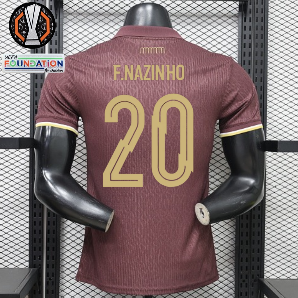 AS Monaco 2026-2027 Away Player Jersey – F. Nazinho #20