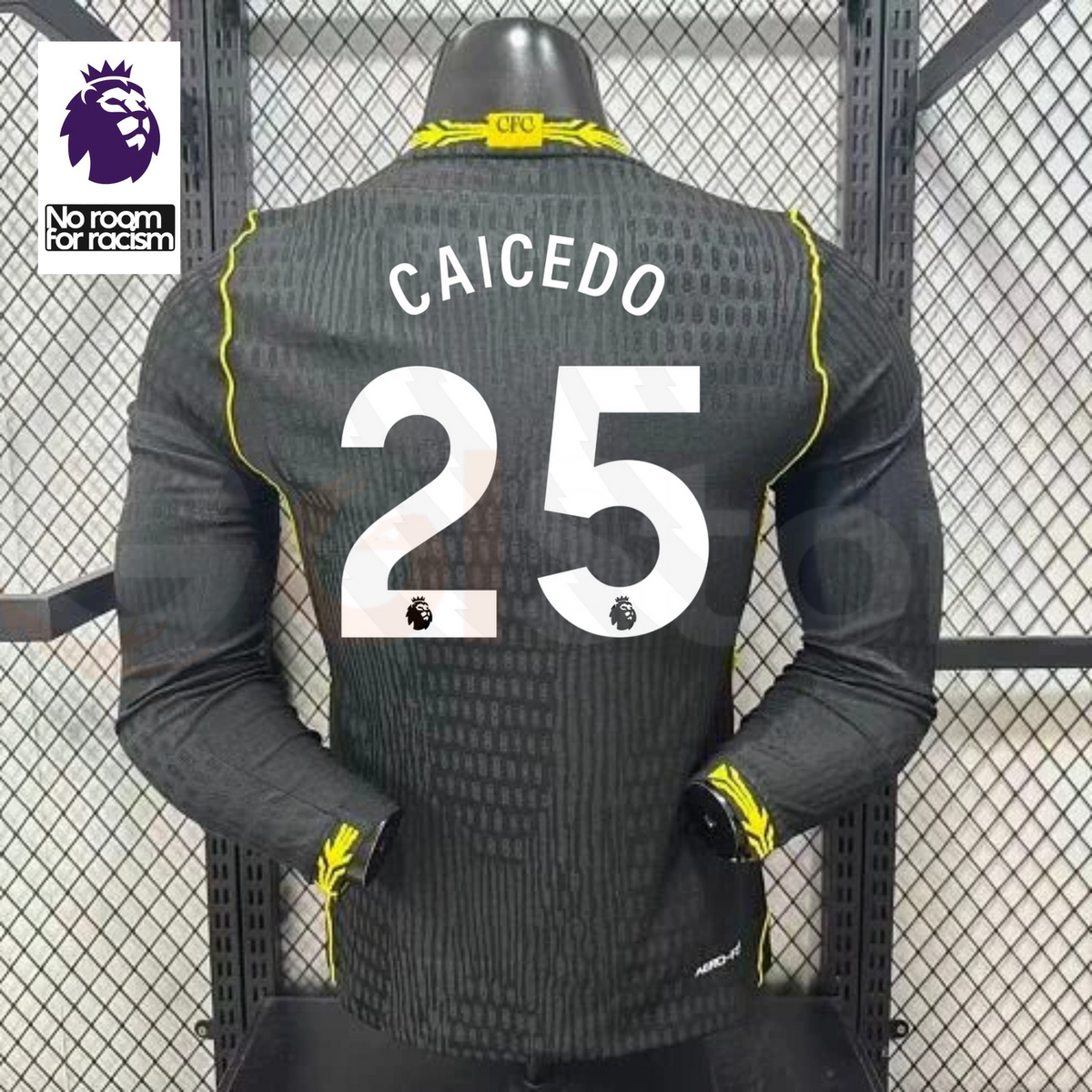 Chelsea 2026-2027 Away Long Sleeve Player Jersey – Caicedo #25