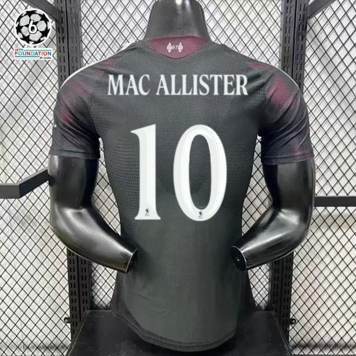 2026-2027 Liverpool Player Version Third Away Short Sleeve Jersey #10 Mac Allister Personalized UCL Patch