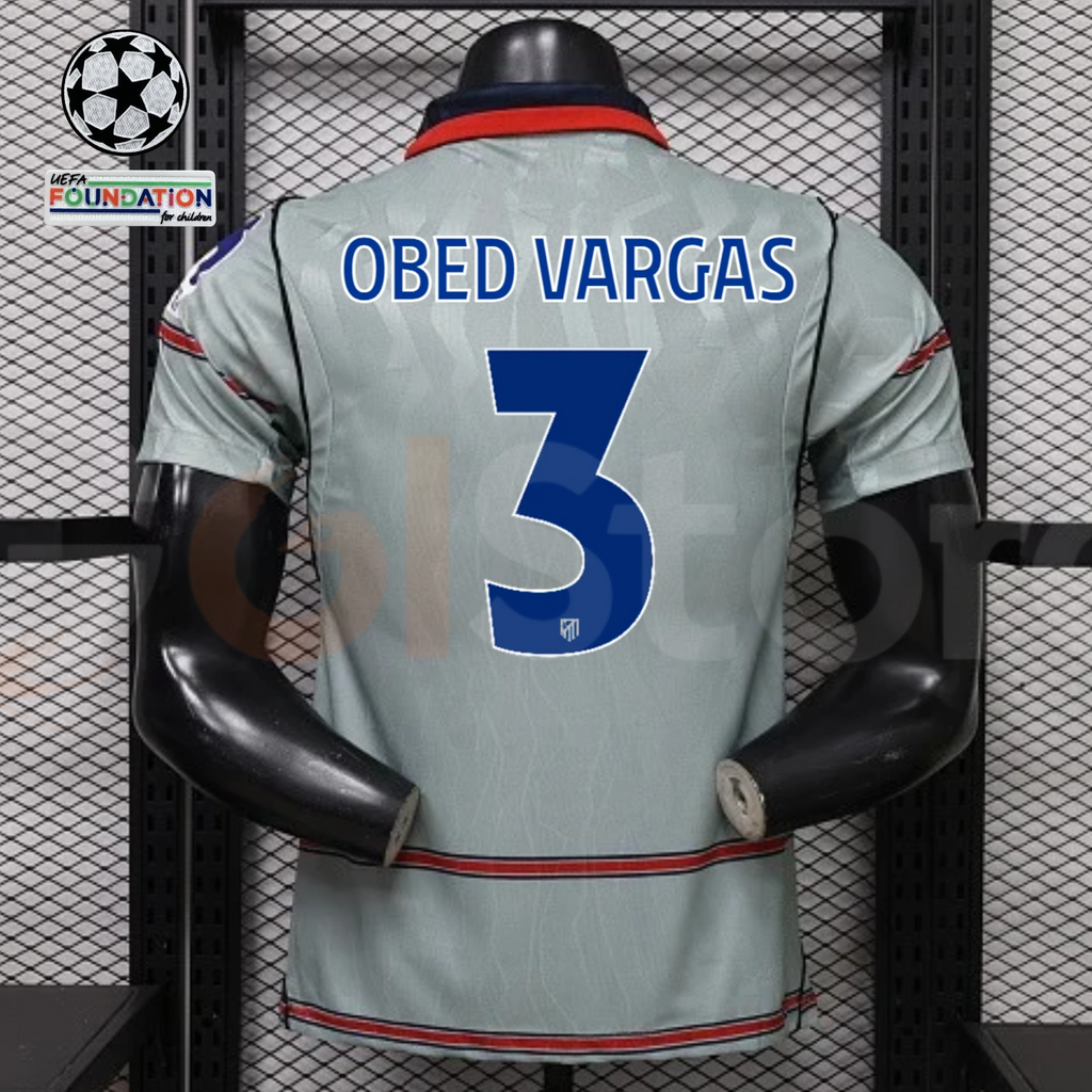 Atlético Madrid 2026–2027 Third Player Jersey – Obed Vargas #3