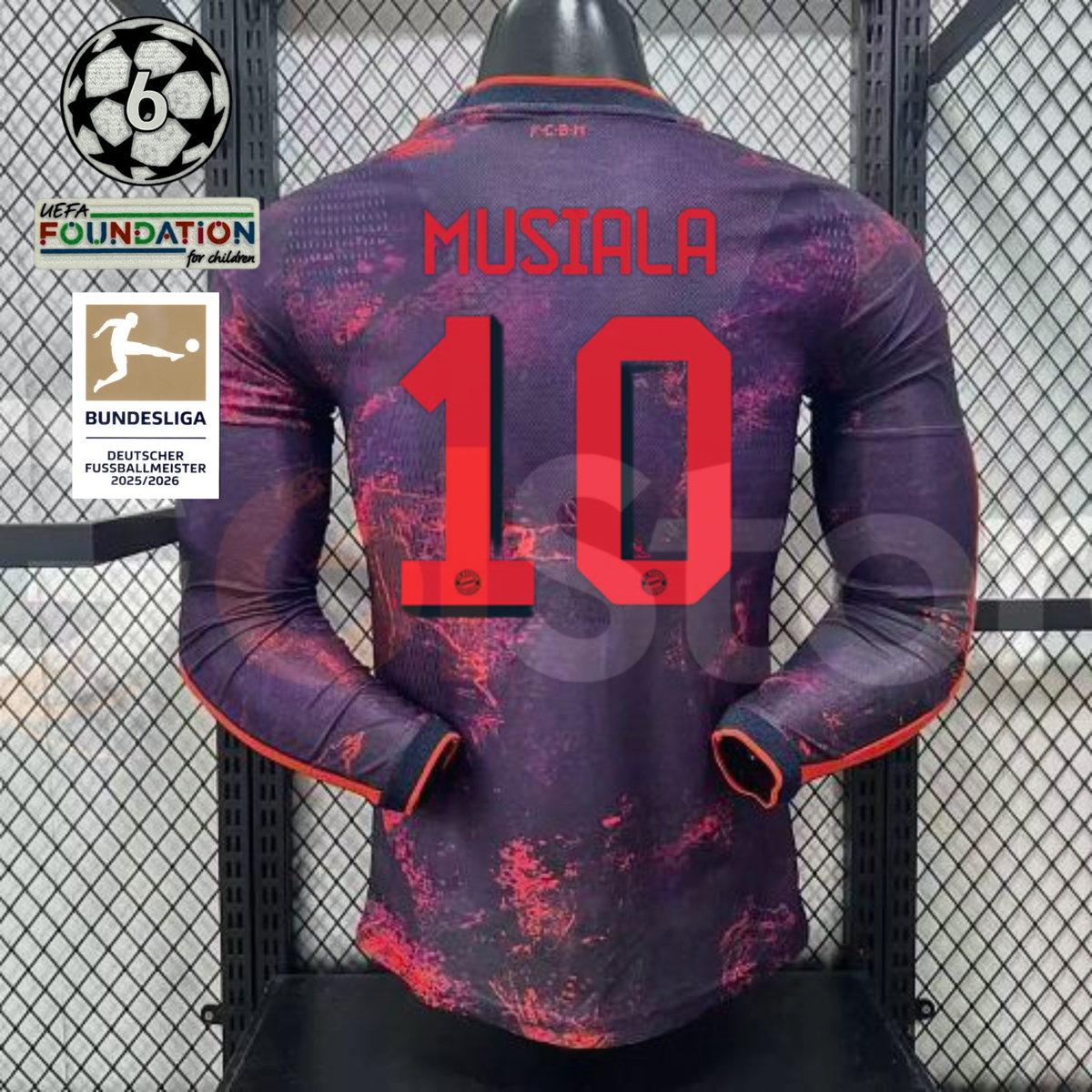 Bayern Munich 2026–2027 Third Long Sleeve Player Jersey – Musiala #10