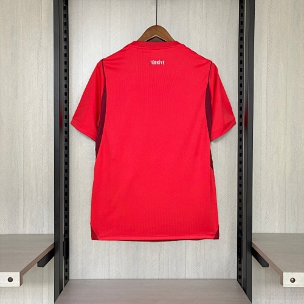 Turkey Red Football Jersey – Custom Name & Number – Arda Güler, Çalhanoğlu, Kerem Aktürkoğlu Options – Personalized Soccer Shirt
