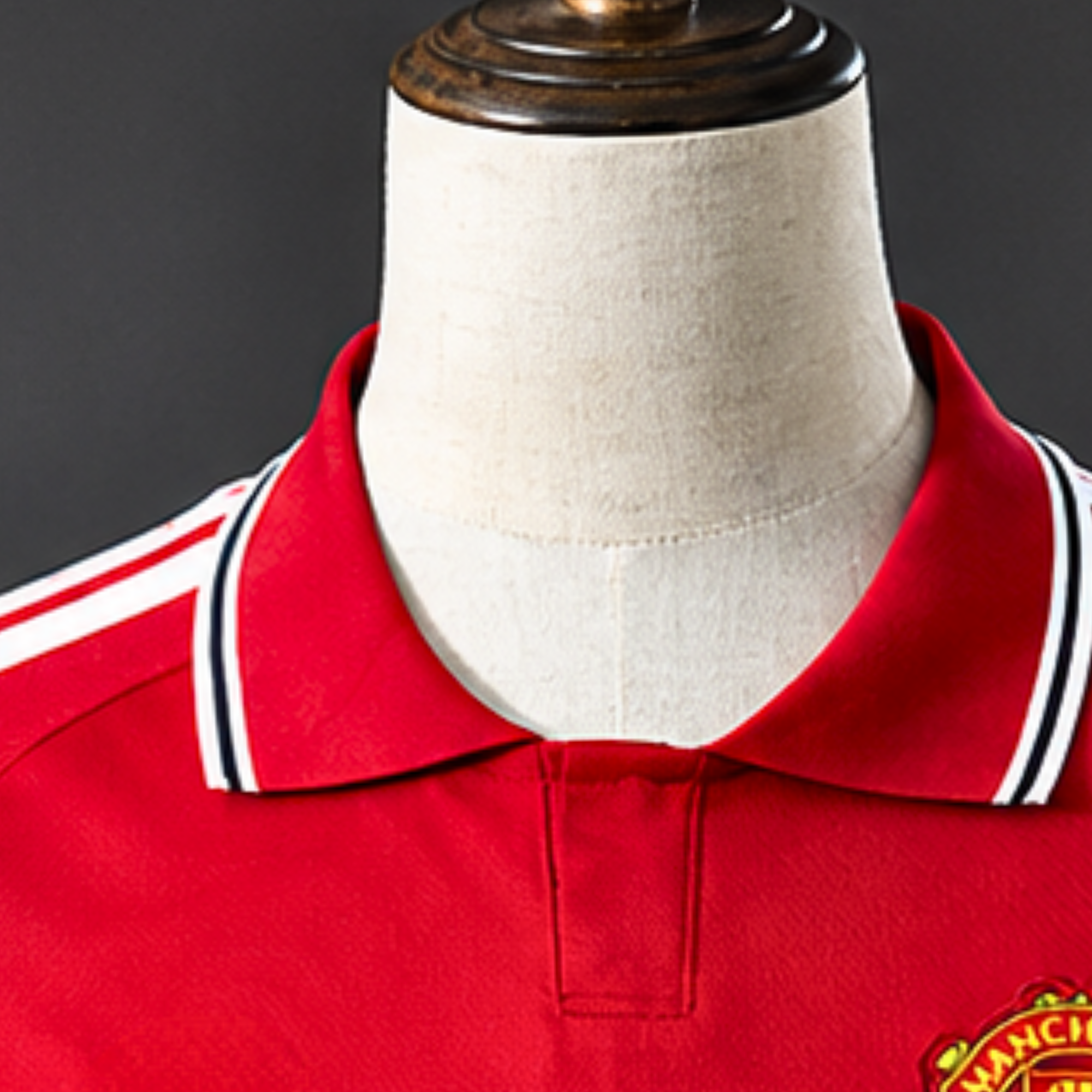 Maillot de football domicile unisexe à manches courtes Manchester United B.Fernandes n°8 26/27 – Édition Champions S–3XL