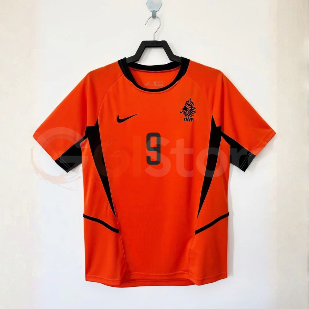 Netherlands 2002 Home Retro Jersey – Van Nistelrooy #9