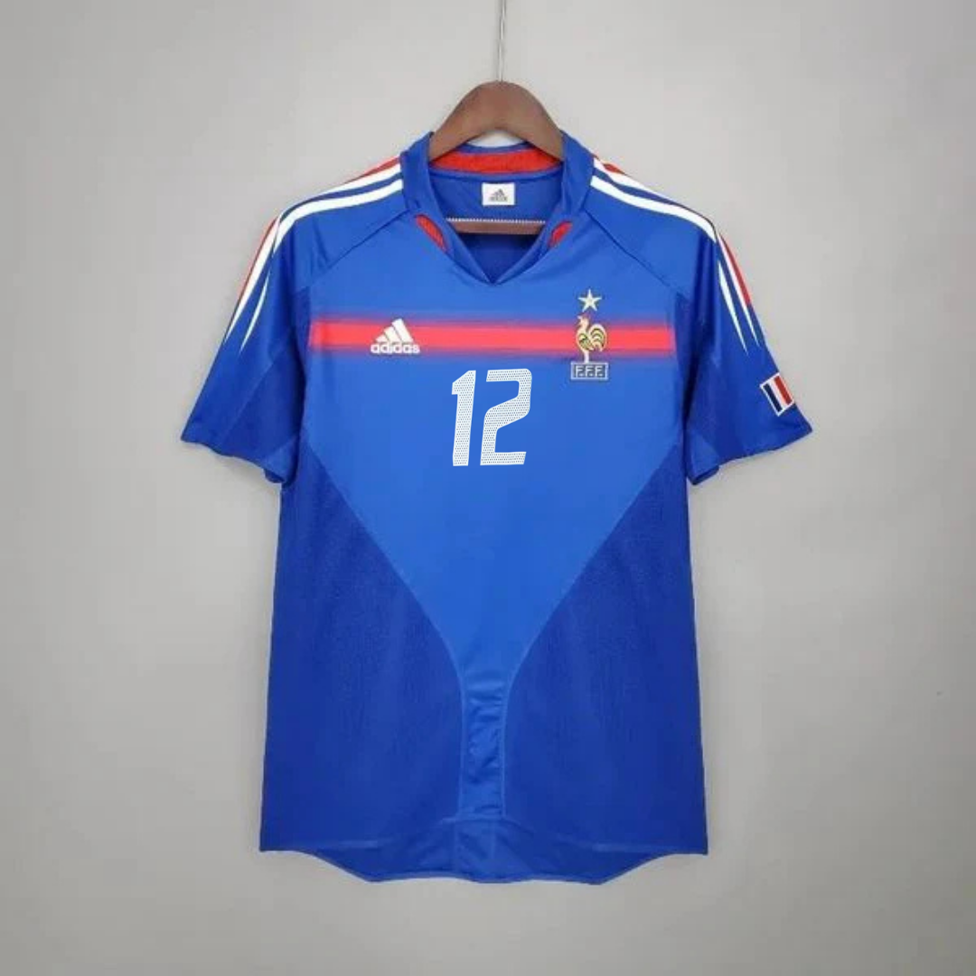 France 2004 Retro Home Jersey – Henry #12