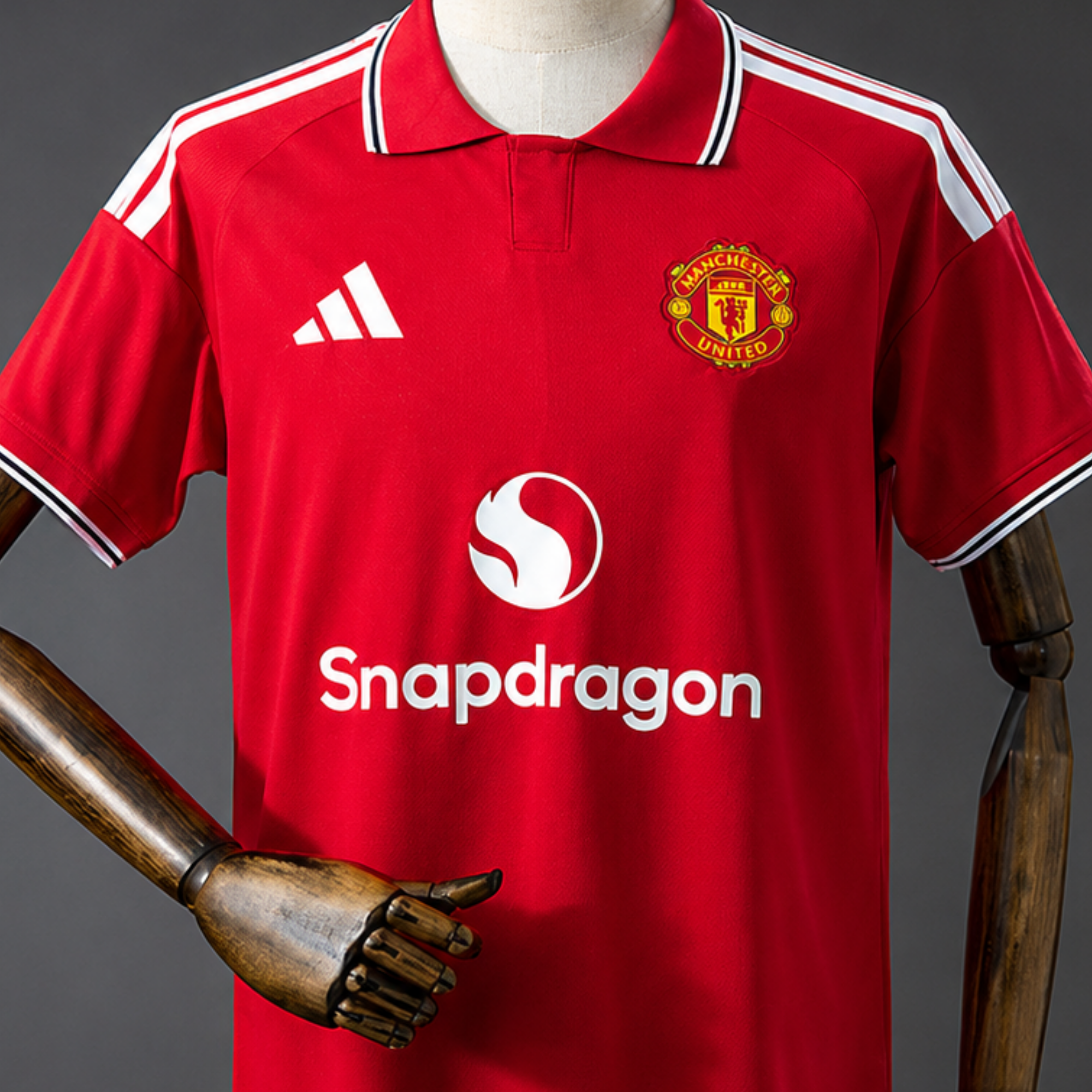 Manchester United B. Fernandes No. 8 26/27 Home Football Jersey – Champions Edition Short Sleeve Unisex Shirt S–3XL