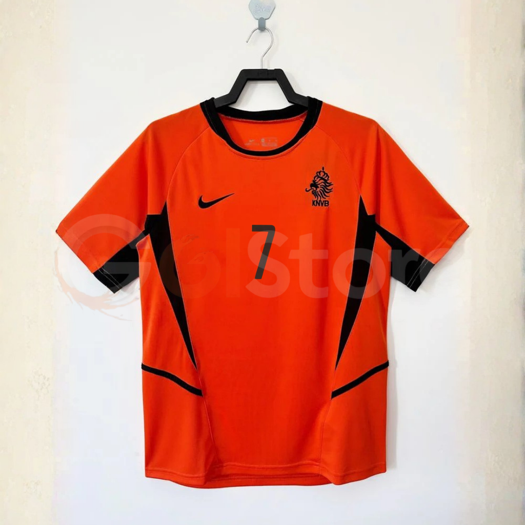 Netherlands 2002 Home Retro Jersey – Seedorf #7