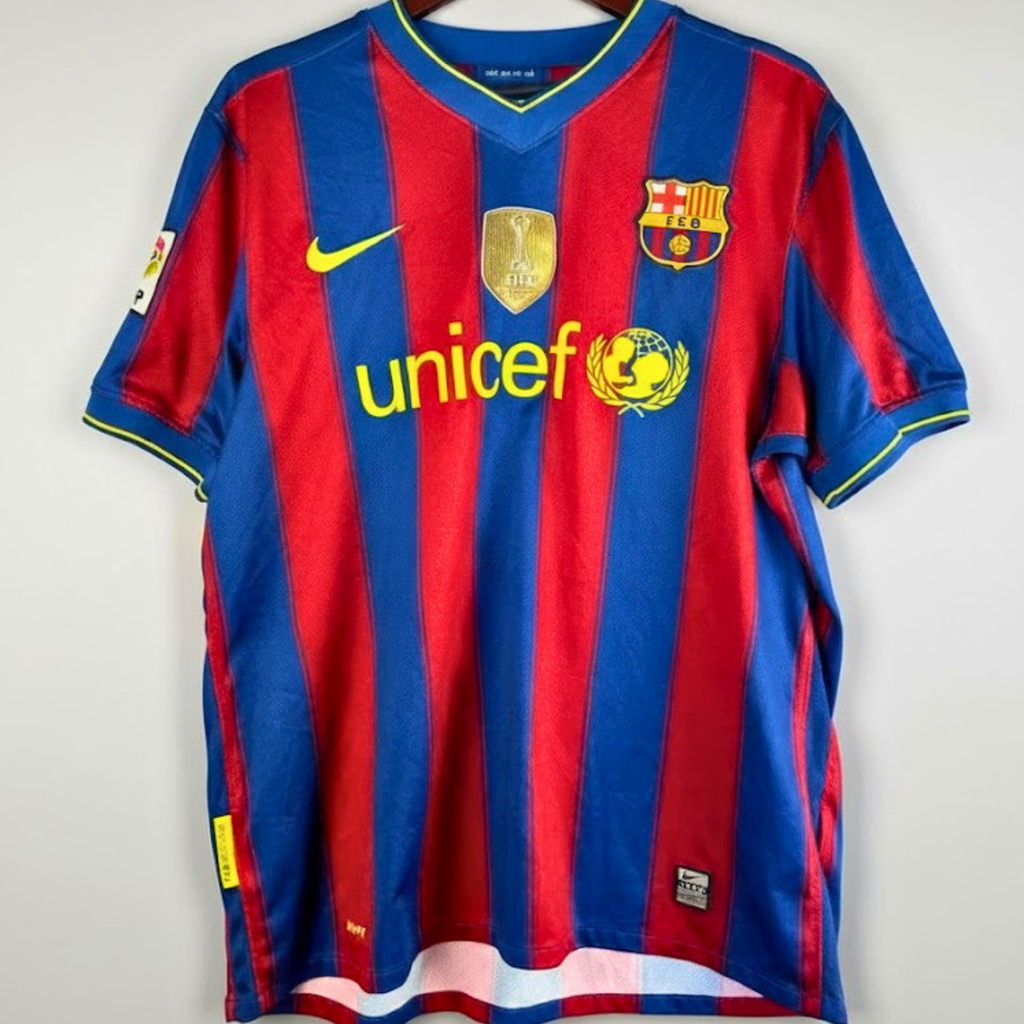 FC Barcelona 2009-10 Retro Home Jersey | #9 Zlatan Ibrahimović | La Liga & UCL