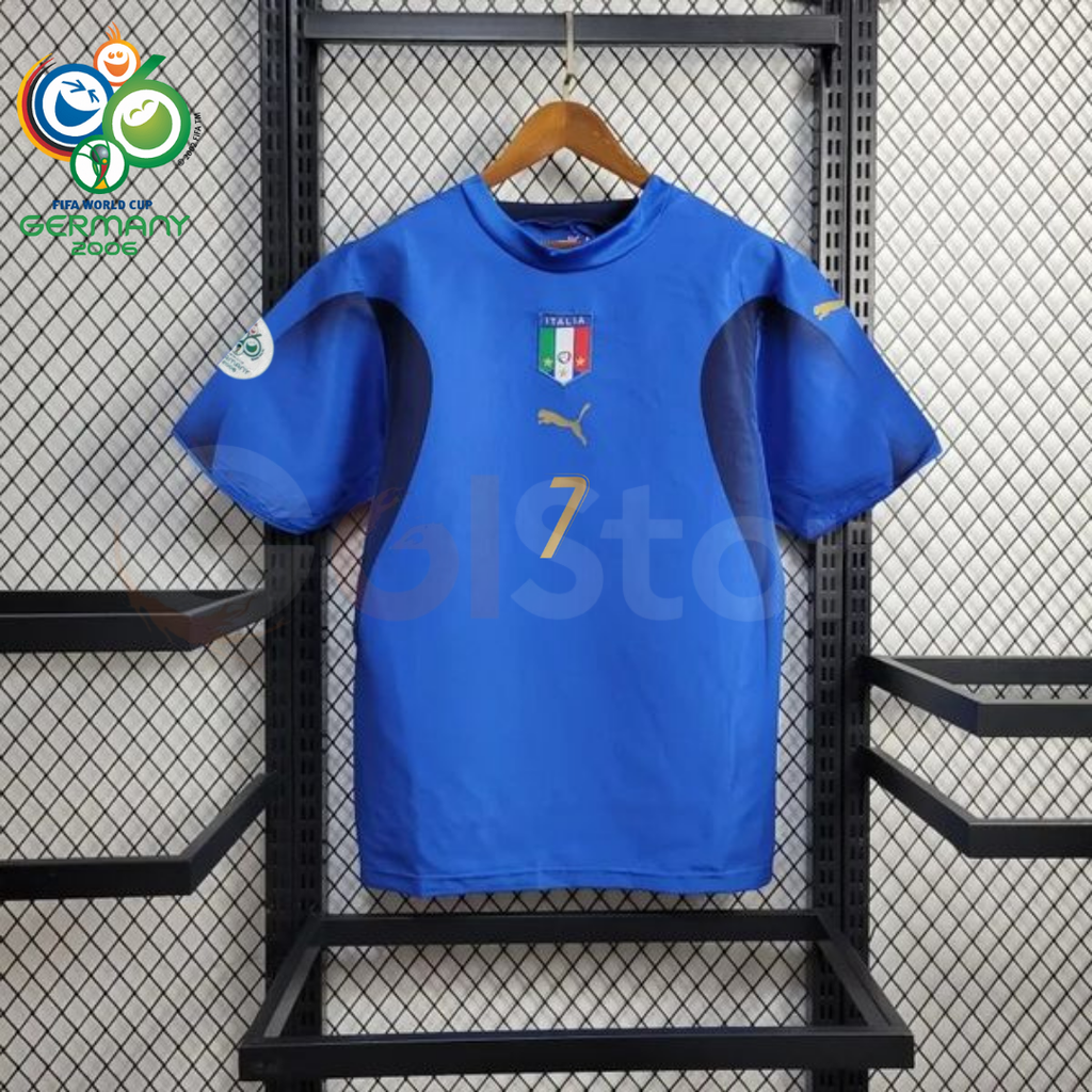 Italy 2006 Retro Home Jersey – Del Piero #7