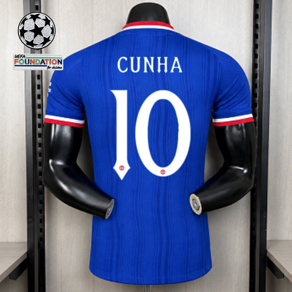 2026/27 Manchester United III Jersey Player Version #10 Cunha UCL