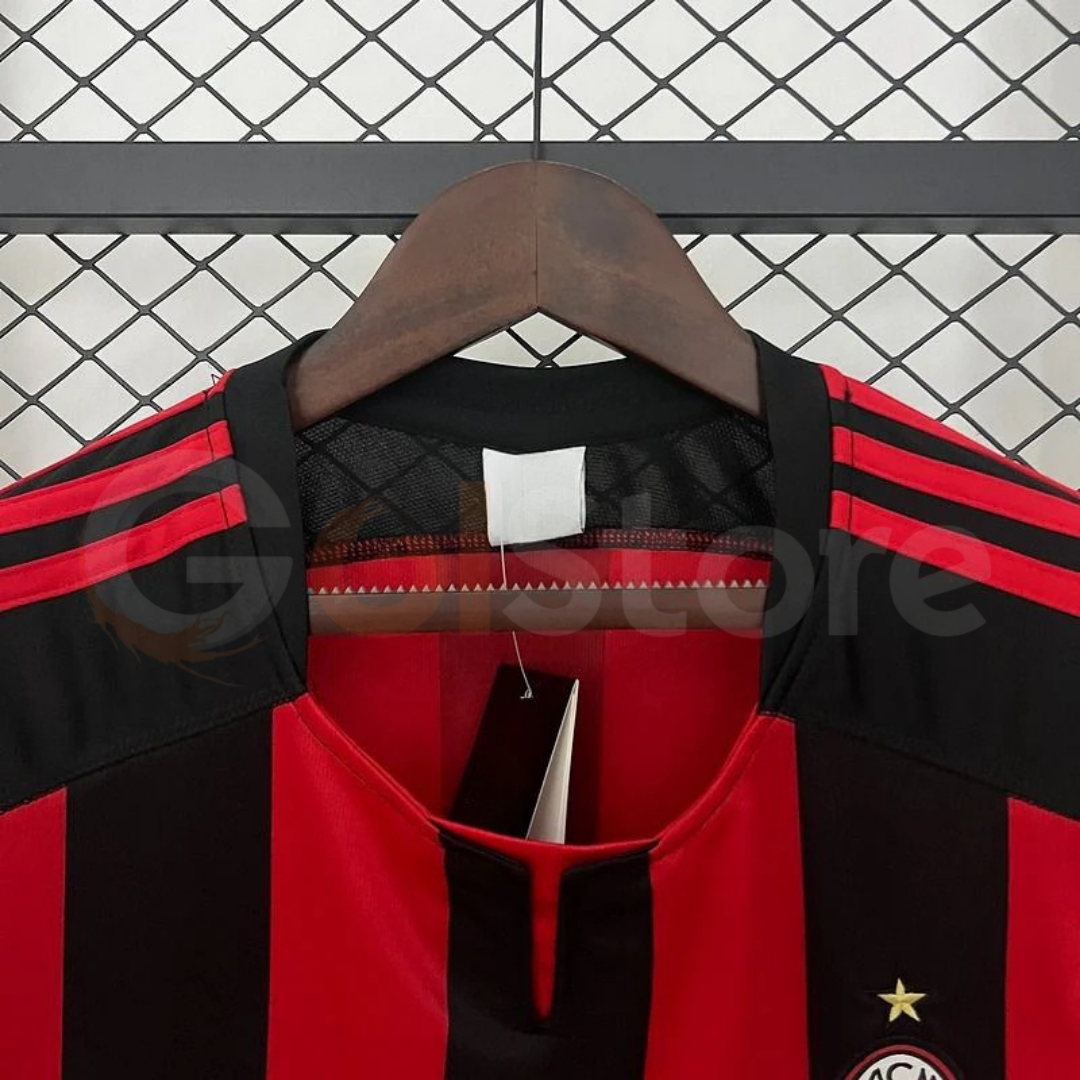 Retro AC Milan 2003-04 Home Jersey Short Sleeve #15 Tomasson