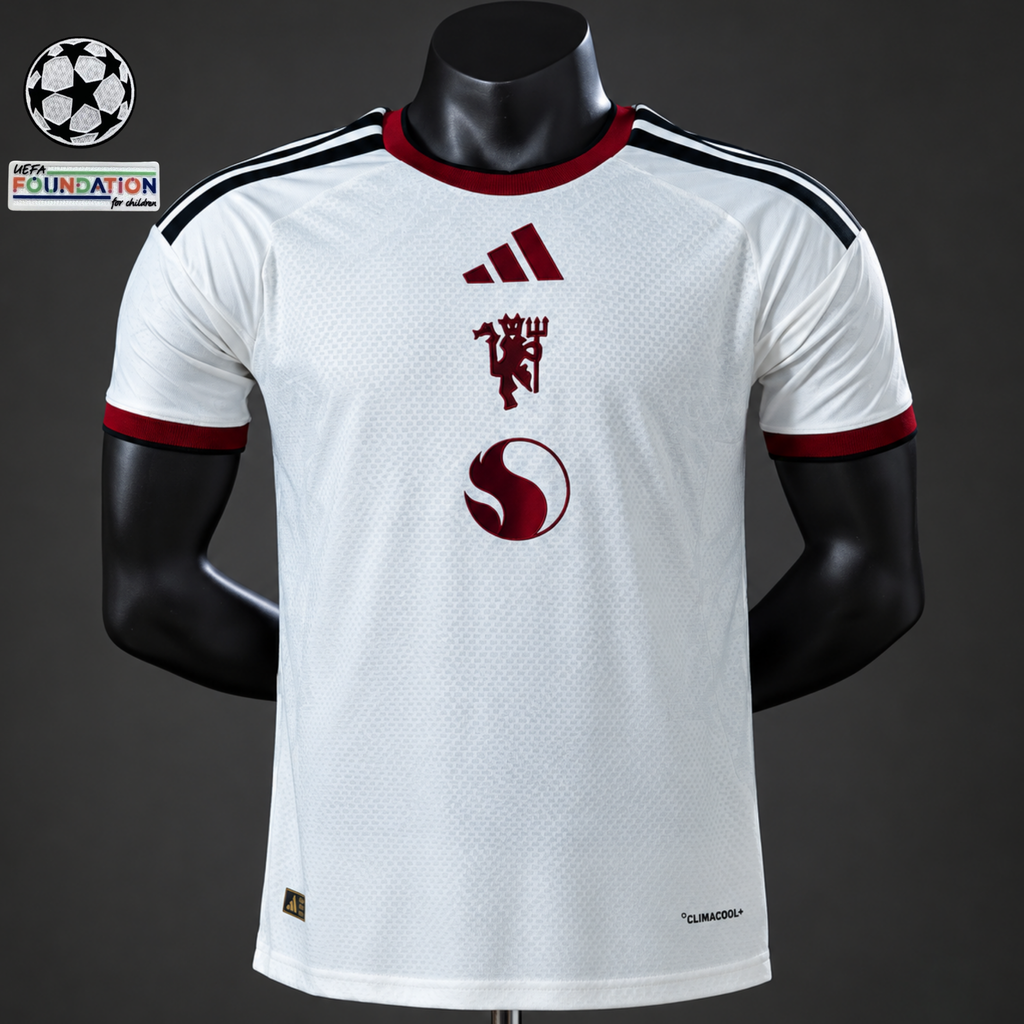 2026/27 Manchester United Third Away Jersey Player Version #37 Mainoo UCL