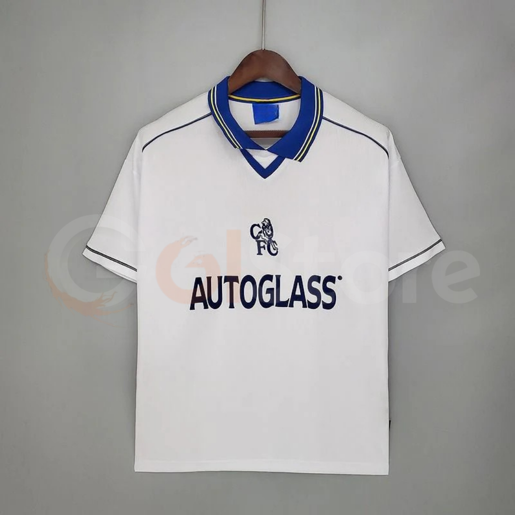 Chelsea FC 1998-2000 Retro Away Short Sleeve Jersey #25 Zola Personalized Rare Collector