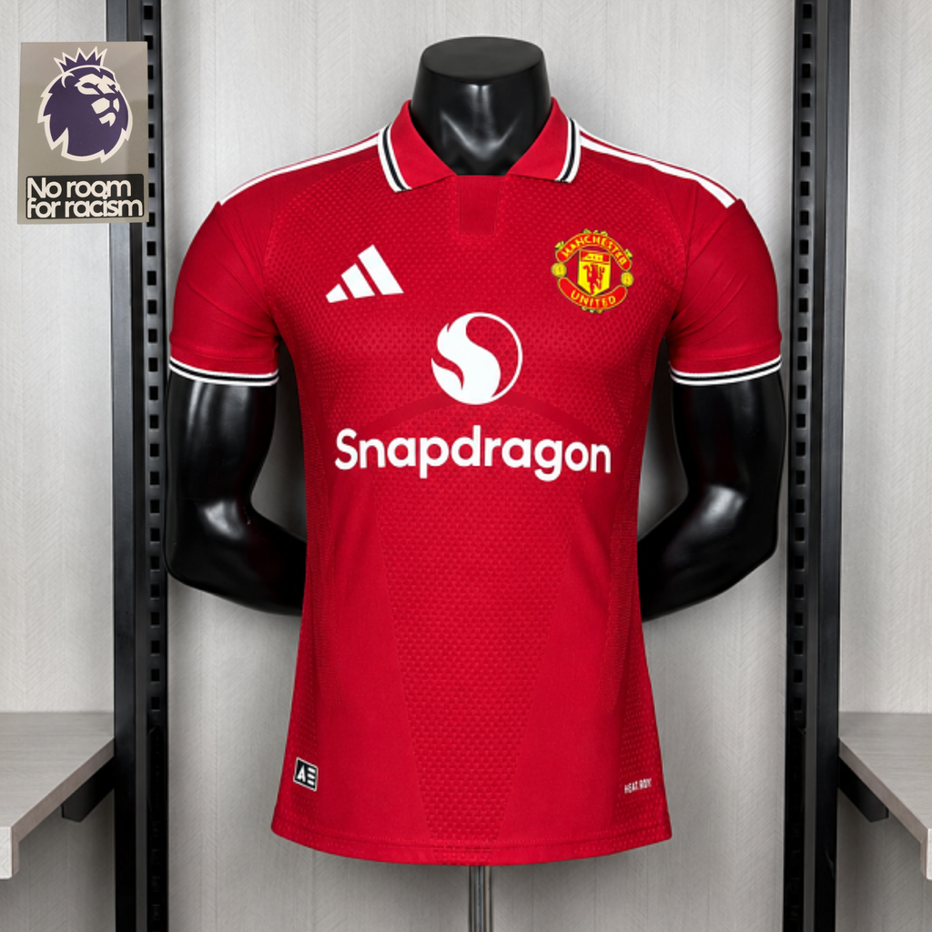 2026/27 Manchester United Home Jersey Player Version #8 B.Fernandes