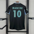 SS Lazio 1998-1999 Retro Away Short Sleeve Jersey #10 Mancini Serie A Patch Personalized Rare