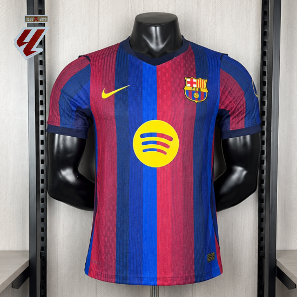 FC Barcelona 2026-27 Home Player Version Jersey | Cubarsi #5 or Custom Name & Number | La Liga Patch | S–3XL