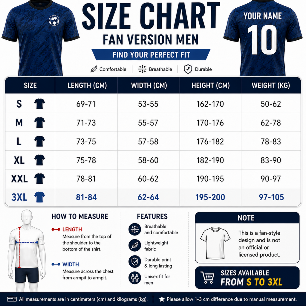 2026 Curaçao Away Football Kit Commemorative: Collectible Football T-Shirt, Unisex T-Shirt with Personalized Name and Number Print - Short Sleeve