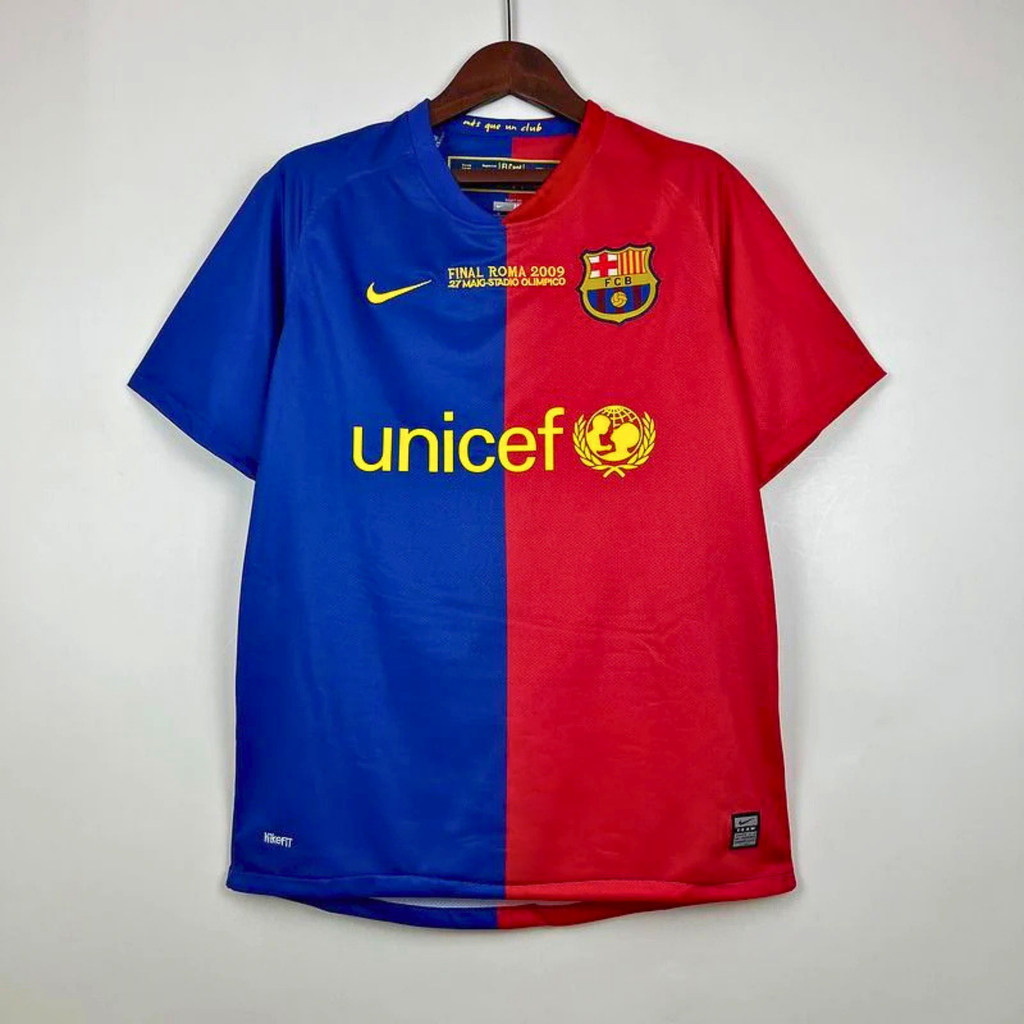 FC Barcelona 2008-09 UCL Final Retro Home Jersey | #9 Samuel Eto'o