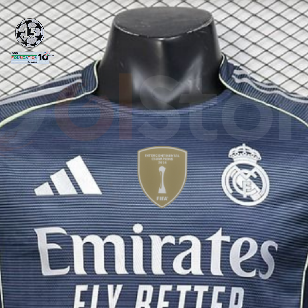 2025/26 Real Madrid Player Version Third Jersey #5 Bellingham UCL Personalized