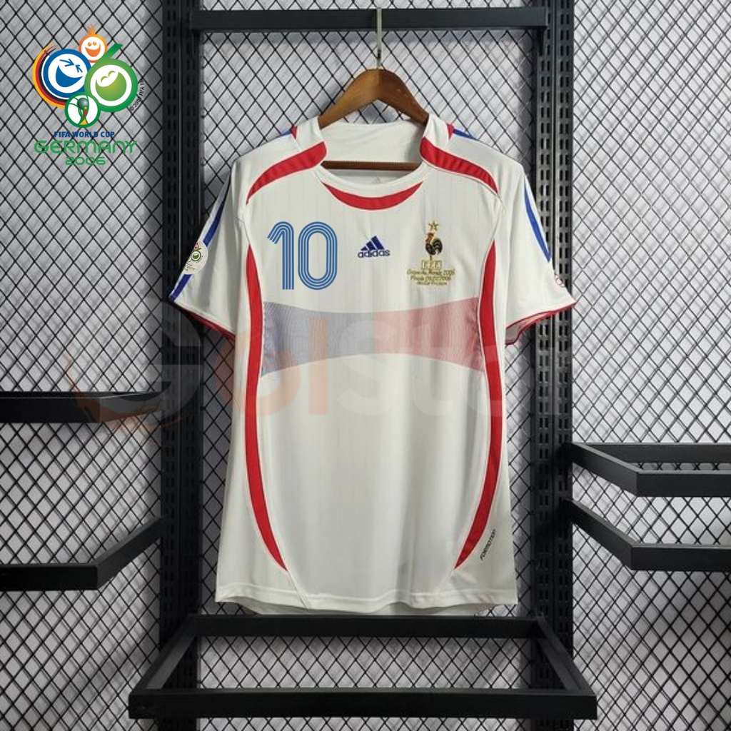 France 2006 Retro Away Jersey – Zidane #10
