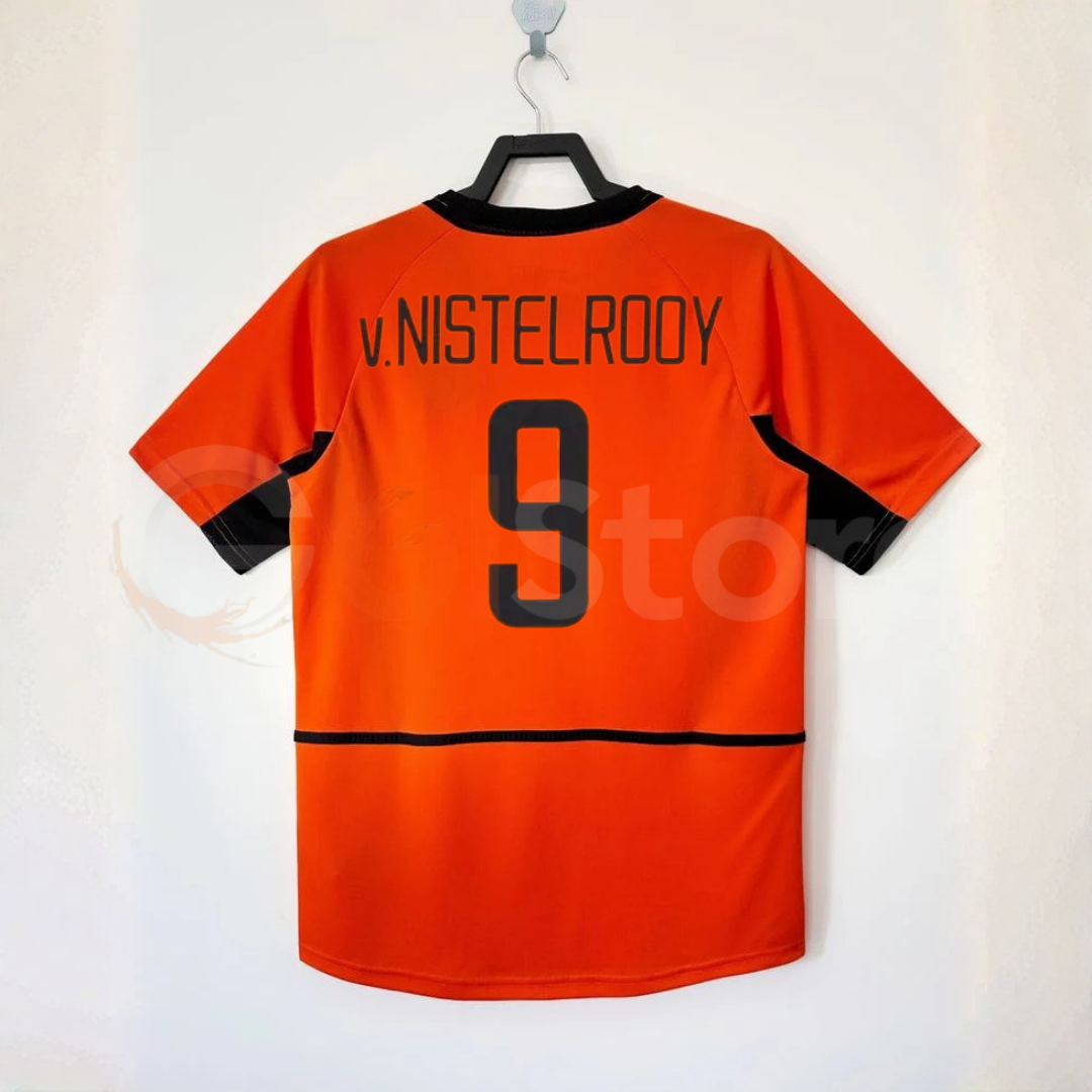Netherlands 2002 Home Retro Jersey – Van Nistelrooy #9