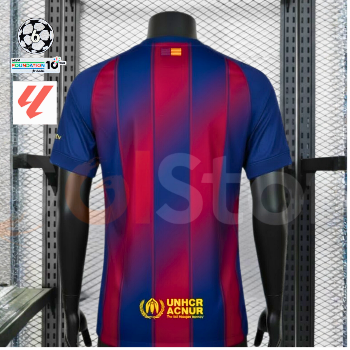 FC Barcelona 2025-26 Home Professional Jersey | Custom Name & Number | La Liga & UCL