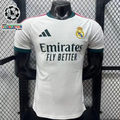 2026/27 Real Madrid Player Version Home White Jersey UCL Patch Personalized