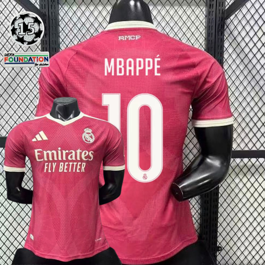 2026/27 Real Madrid Player Version Third Jersey #10 Mbappe UCL Personalized