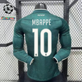 2026/27 Real Madrid Player Version Away Long Sleeve Jersey #10 Mbappe UCL Personalized