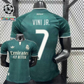 2026/27 Real Madrid Player Version Away Short Sleeve Jersey #7 Vinicius Jr UCL Personalized