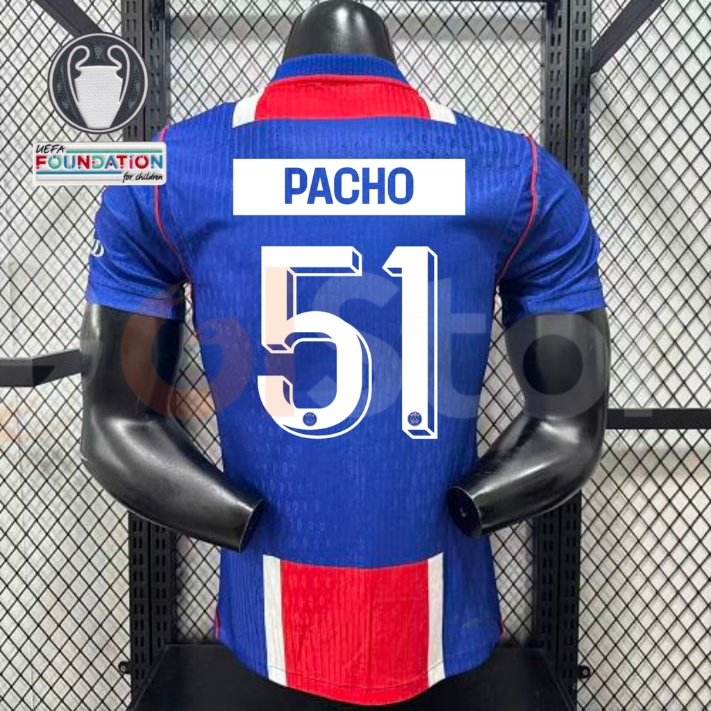PSG 2026–2027 Home Jersey – Pacho #51