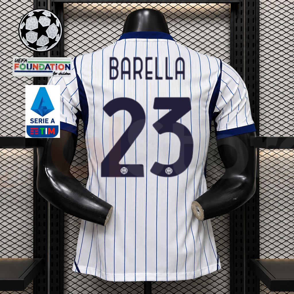 Inter Milan 2026–2027 Away Player Jersey – Barella #23