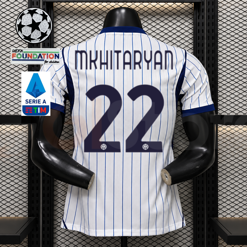 Inter Milan 2026–2027 Away Player Jersey – Mkhitaryan #22