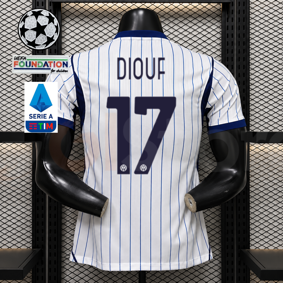 Inter Milan 2026–2027 Away Player Jersey – Diouf #17