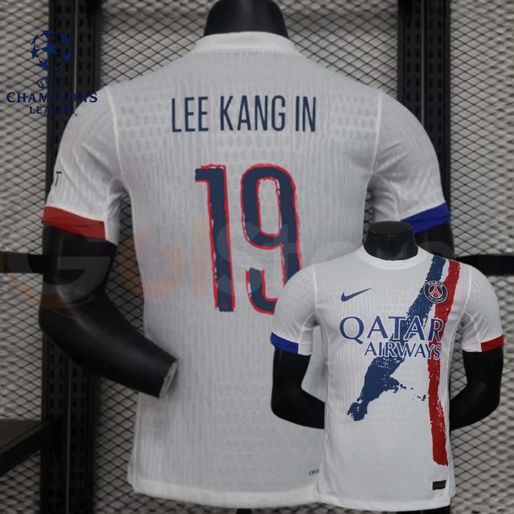 PSG 2024–2025 Away Player Version Jersey – Lee Kang-in #19